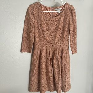 Mauve Lace Dress